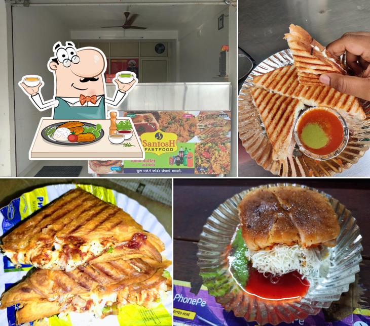 Food at SANTOSH Fast-food
