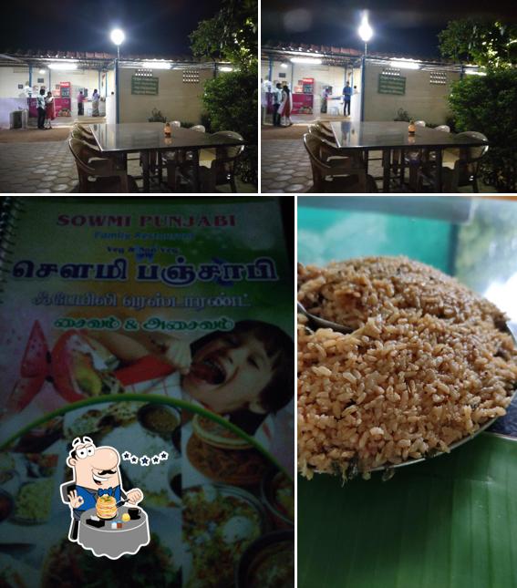 Check out the picture displaying food and interior at Sowmi Punjabi