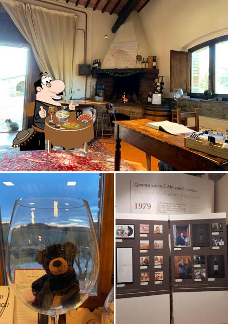 Tra le diverse cose da Rocca Delle Macìe si possono trovare la cibo e interni