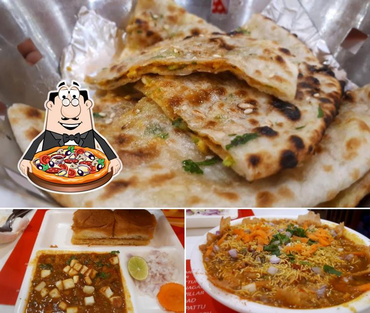 Order various types of pizza