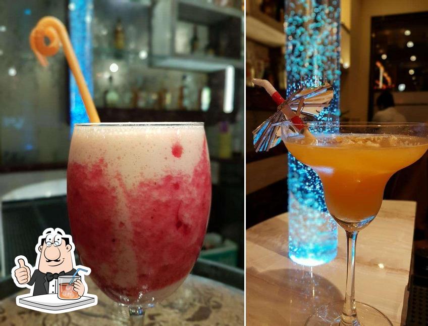 Pick a drink from the menu