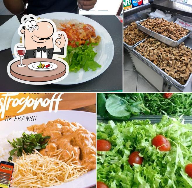 Comida em Zyfras Restaurante