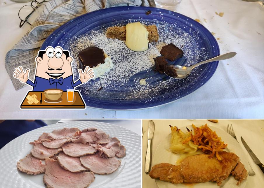 Cibo al Trattoria Bar Croce D'Oro