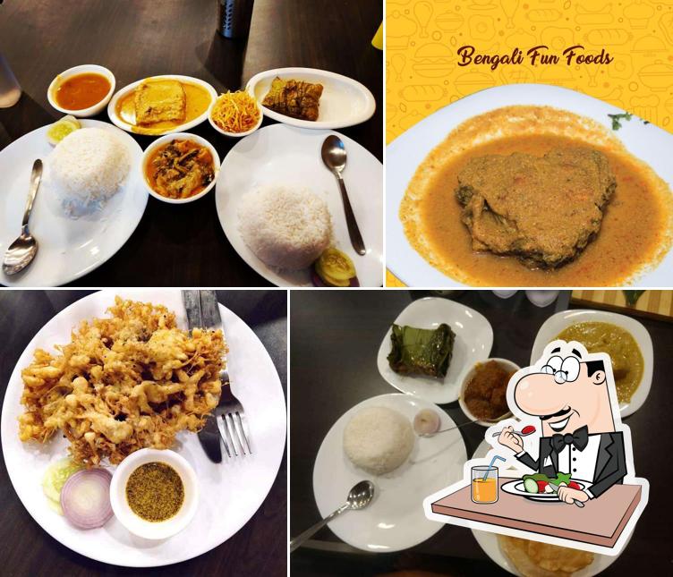 Food at Bengali fun foods Bengaluru