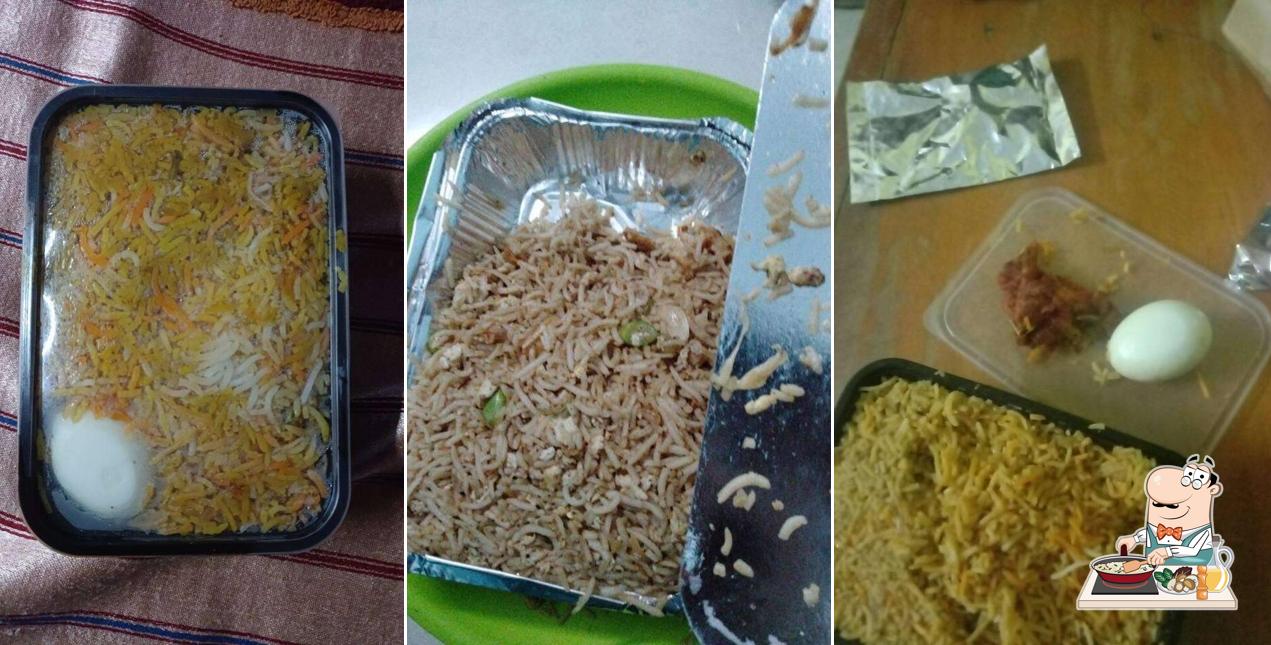 Fried rice at Bucket Biryani