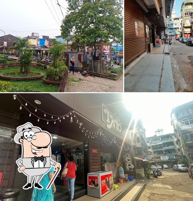 The exterior of Cafe Tato