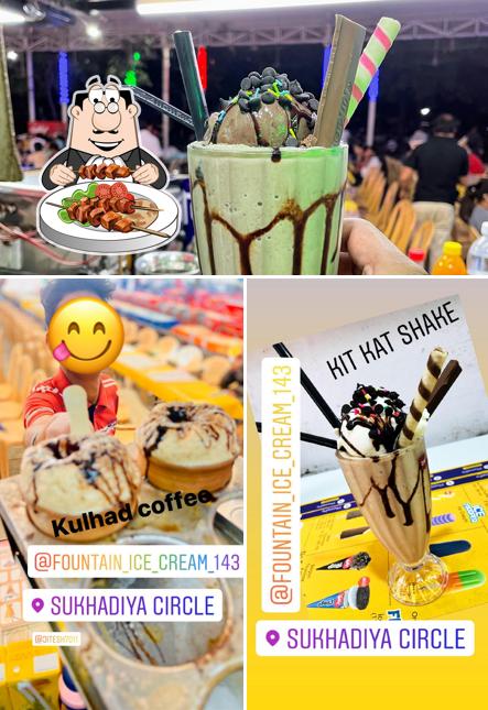 Meals at Fountain Ice Cream & shake Bar