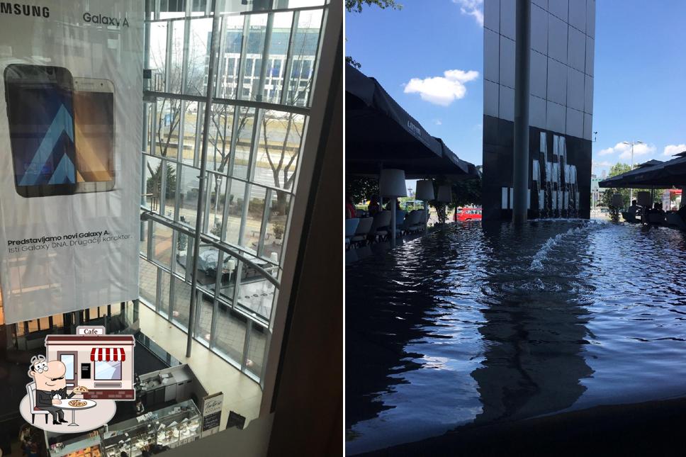 Gli esterni di Leggiero Avenue Mall