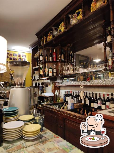 Cibo al Osteria La Ferrata