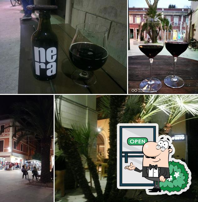 Gli esterni di Osteria Infinito