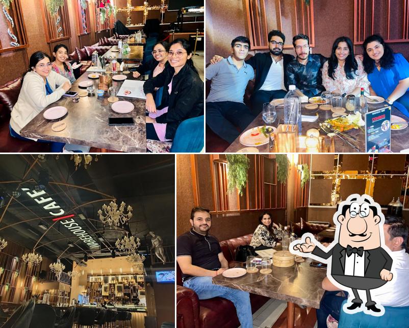 Take a seat at one of the tables at Warehouse Cafe’