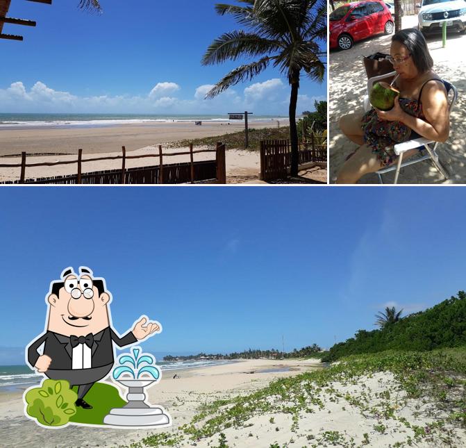 O exterior do Barraca Das Algas
