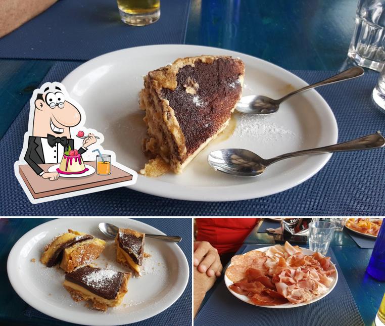 Centro Surf Club offre un'ampia gamma di dolci