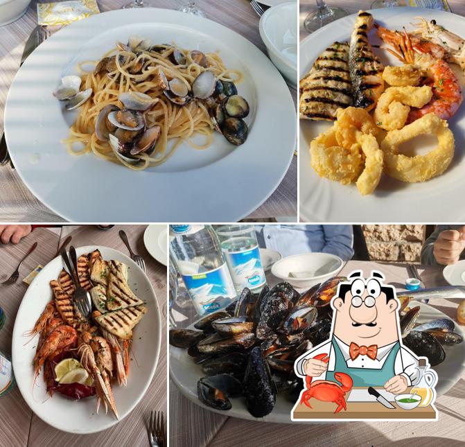 Ordina tra i molti pasti di mare proposti a Da Manuel Ristorante