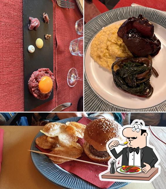 Cibo al Novez ristorante d'alta quota