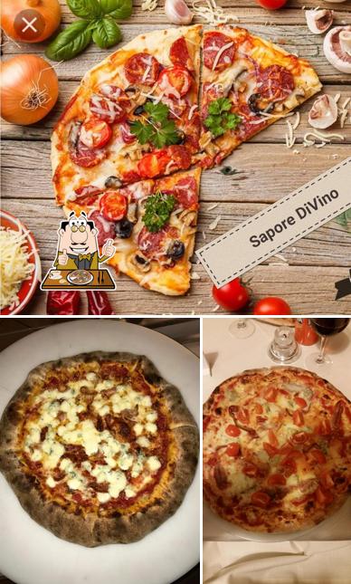 Scegli una pizza a Sapore DiVino Ristorante Pizzeria