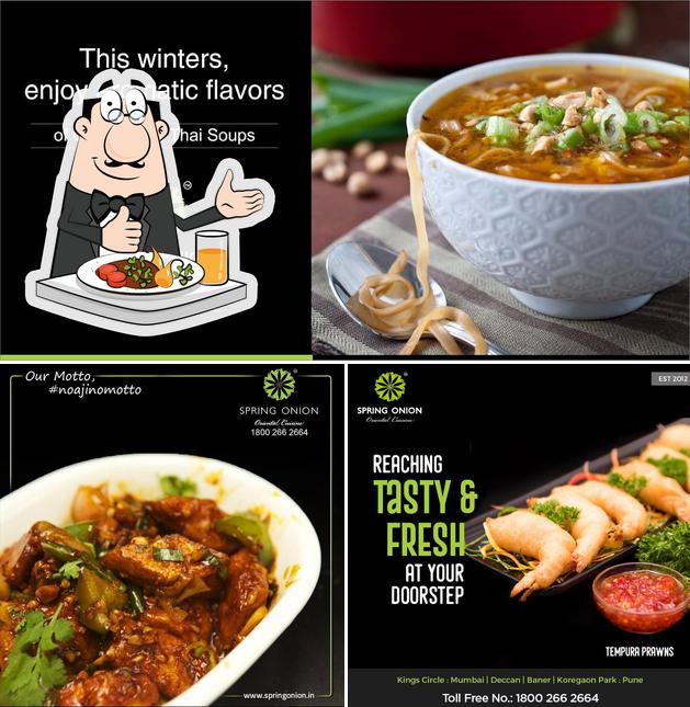 Food at Spring Onion Baner
