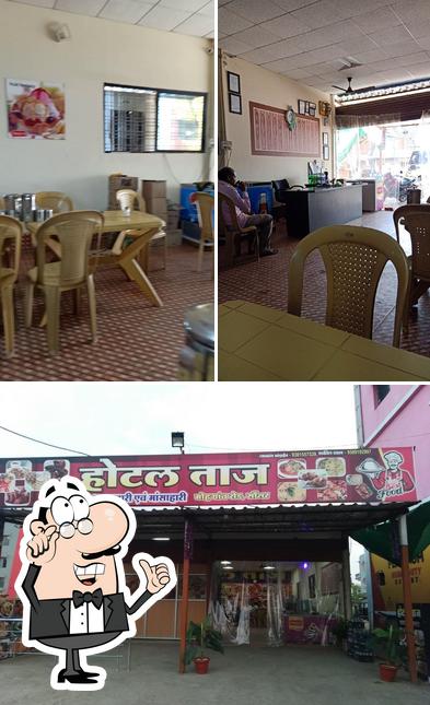 The interior of Taj Hotal