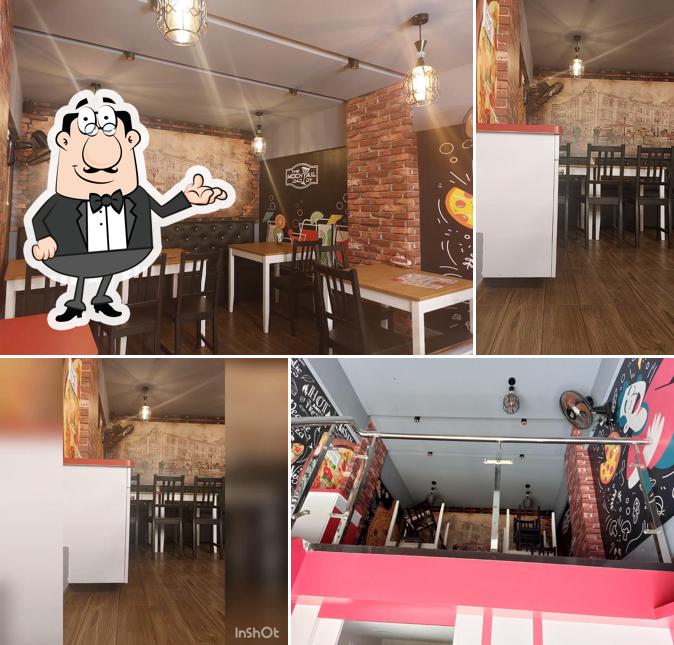 The interior of The Pizza Dine-Neral