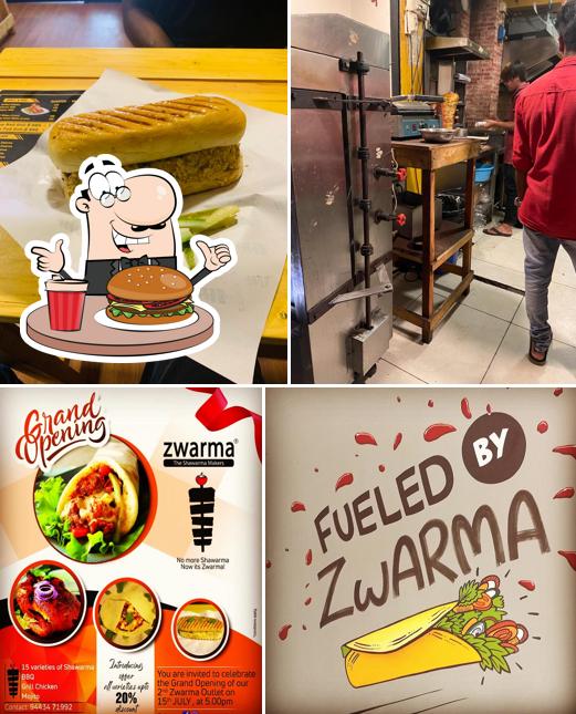 Get a burger at Zwarma Coimbatore