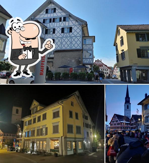 Goditi la vista dagli esterni di Rössli