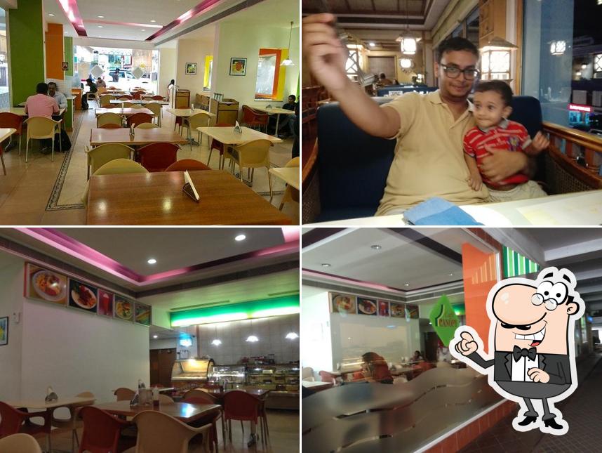The interior of Cafe Canopy MG Road