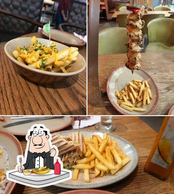 Try out fries at Nando's