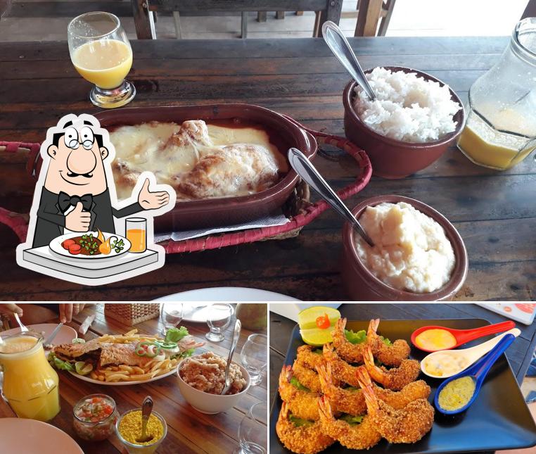 Comida em Guajiru com Pimenta