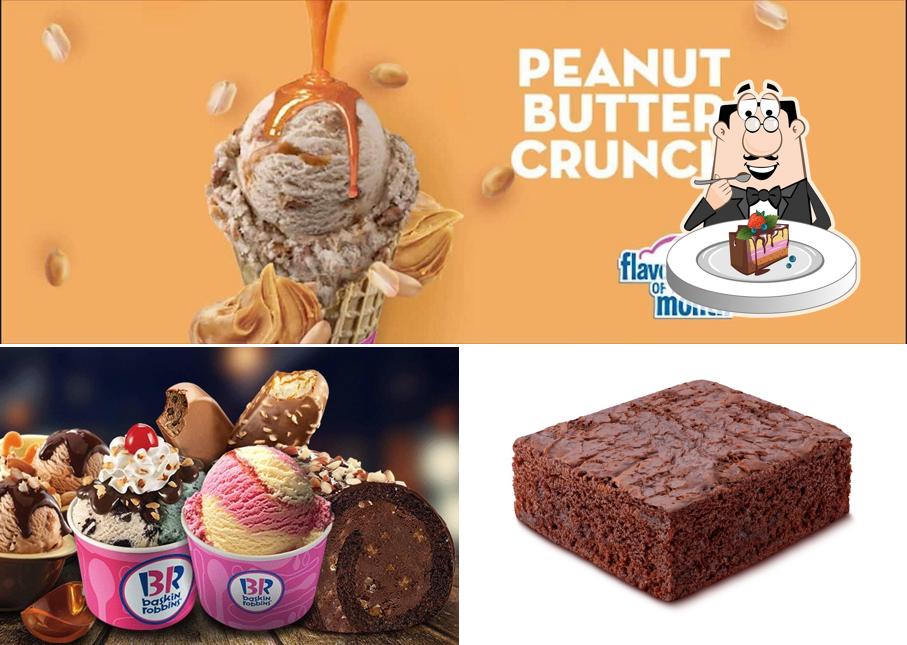 Chocolate cake at Baskin Robbins - Ice Cream Desserts