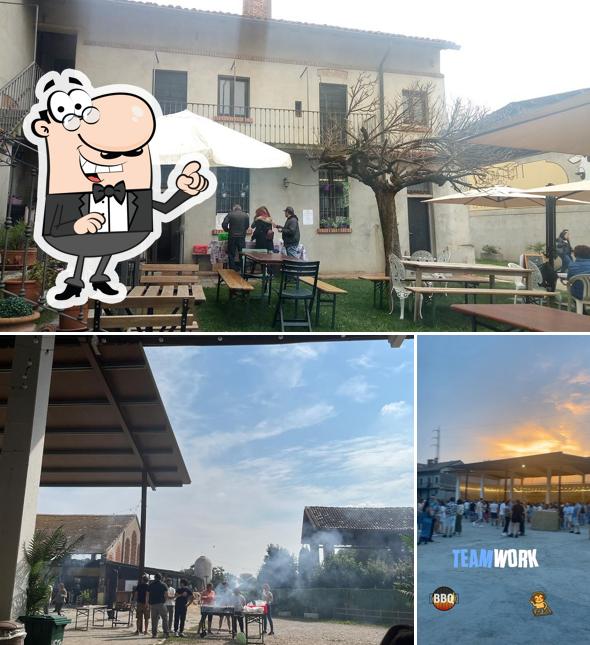 Gli interni di Cascina Carlotta: Grigliate, Cerimonie, Aperitivi, Eventi aziendali & Vendita Diretta km0