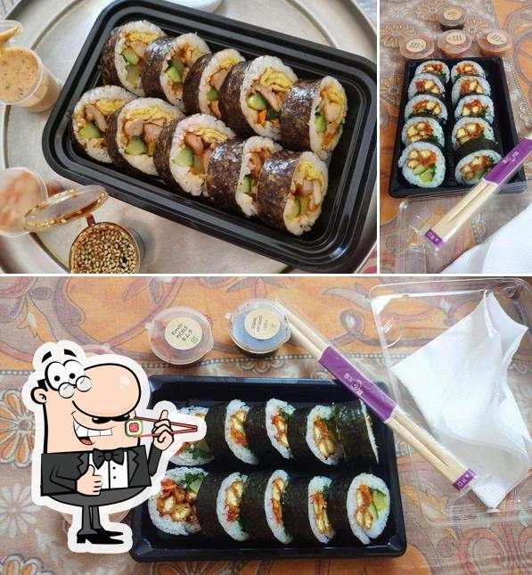 Try out various sushi options