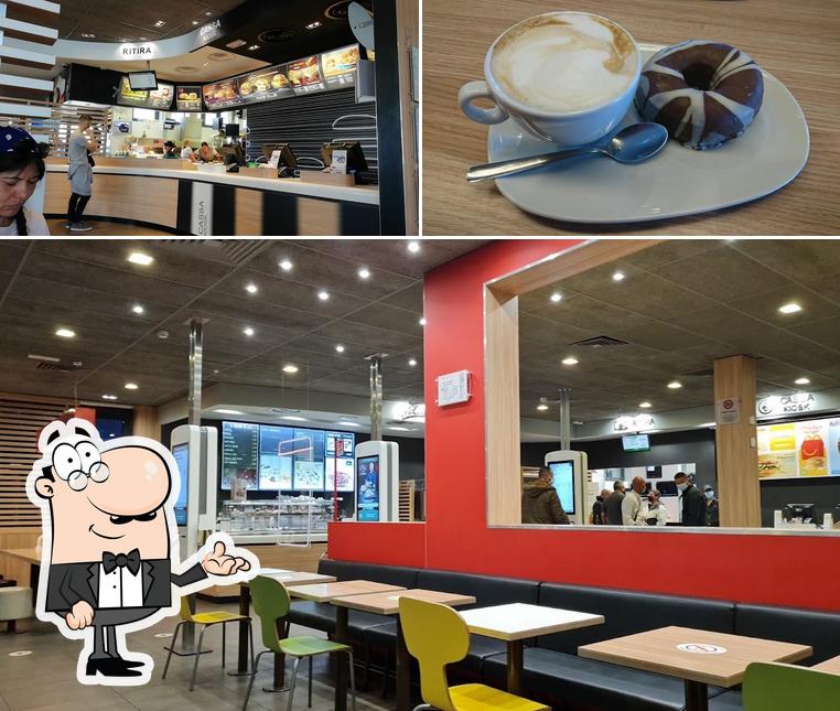 Tra le varie cose da McDonald's Fiumicino Via del Faro si possono trovare la interni e dolce
