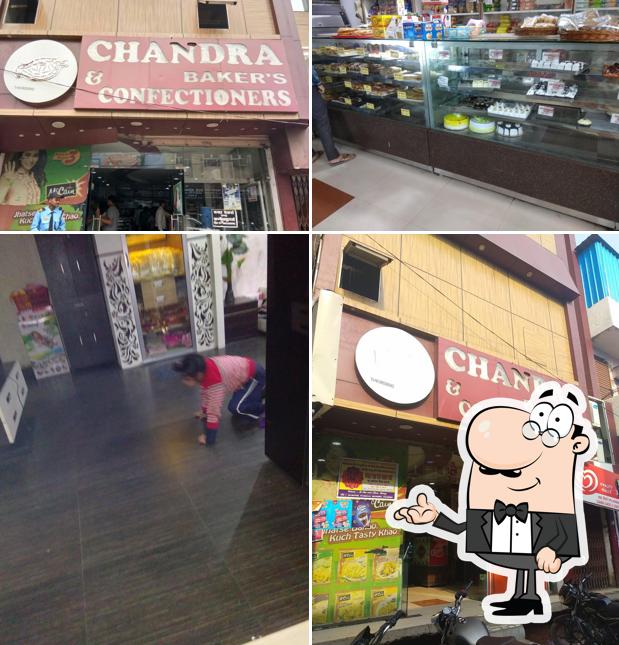 The interior of Chandra Bakers