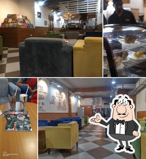 The interior of Coffee Nation, Kurukshetra