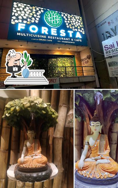 The exterior of Foresta ( cafe and restaurant )