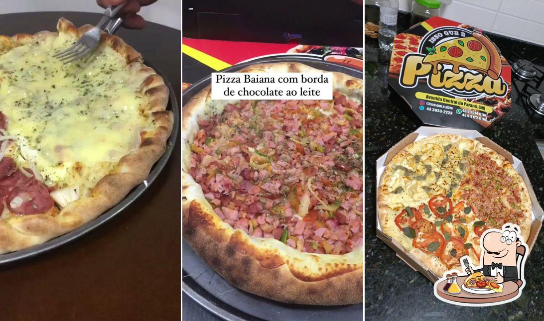 Peça pizza no Isso que é Pizza