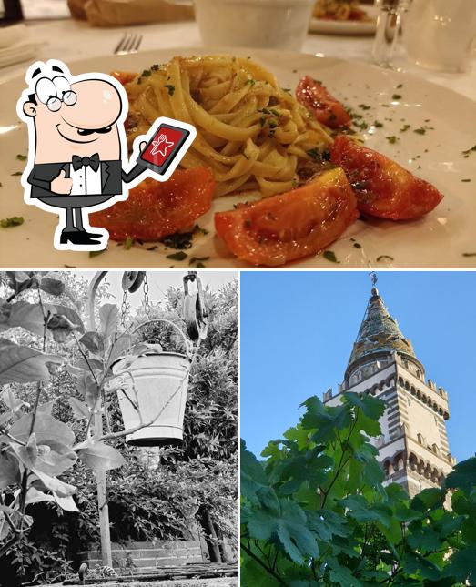 La immagine della esterno e cibo di Osteria Paolino