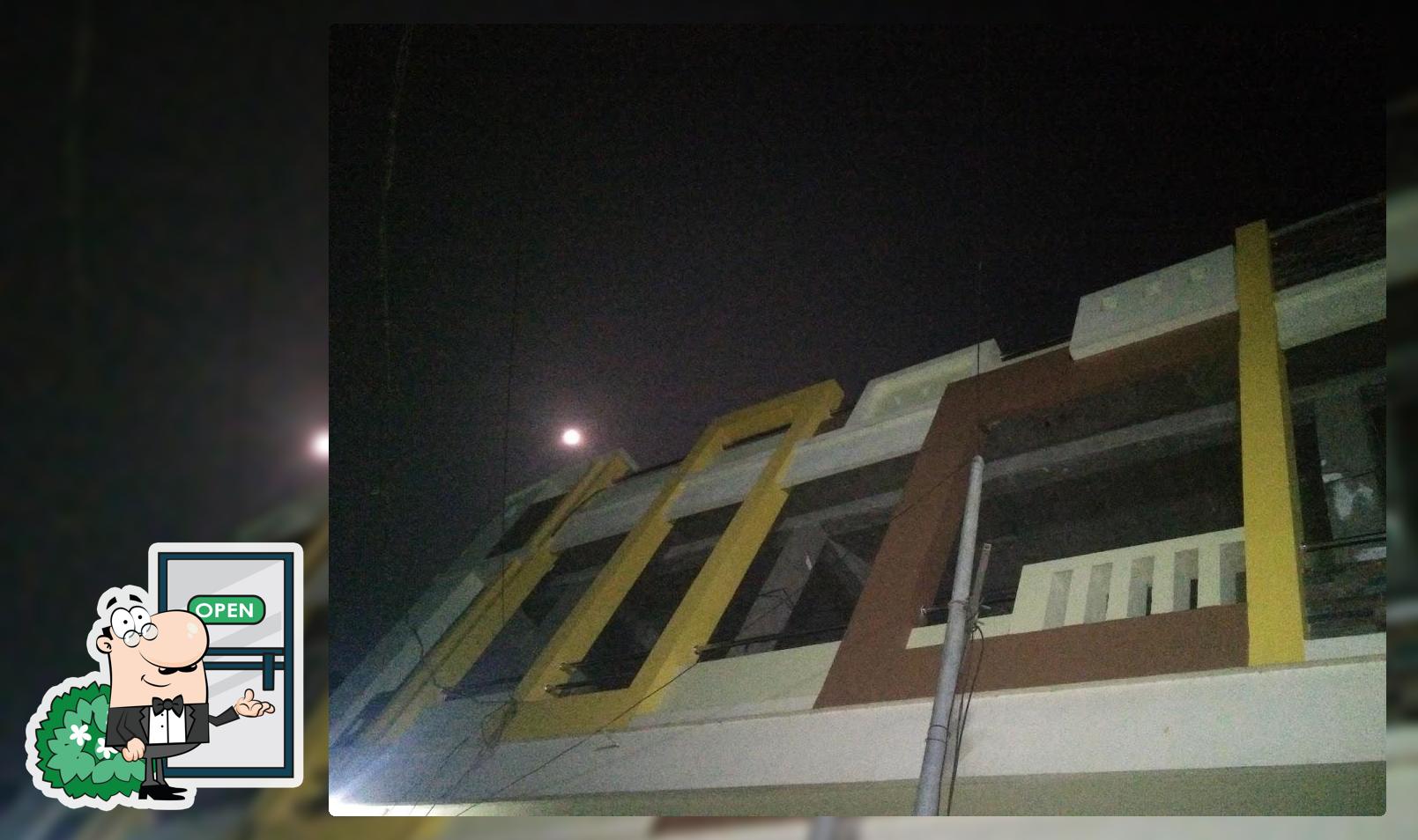 The outside part is an important feature of RK tiffin & meals