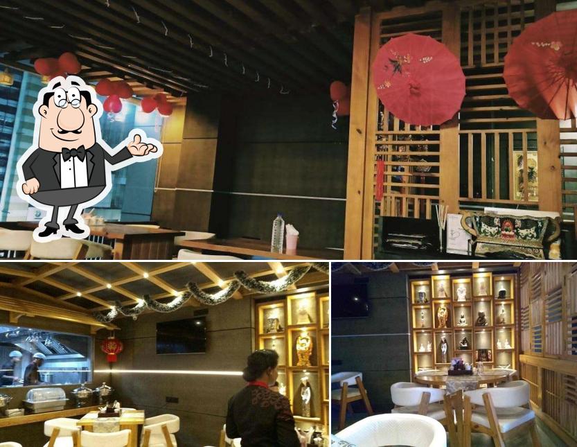 The interior of The China Hut