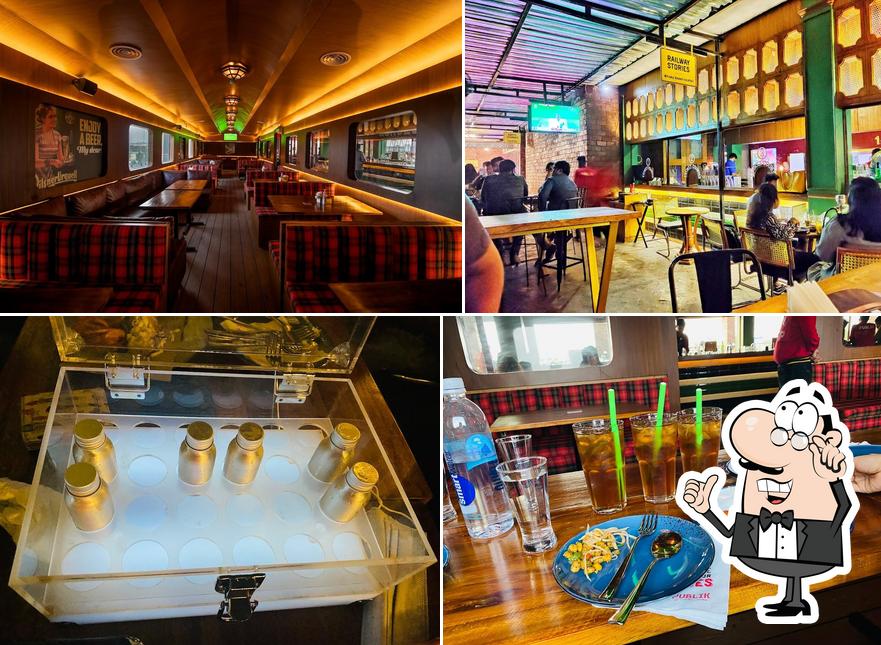 Take a seat at one of the tables at Truly Publik