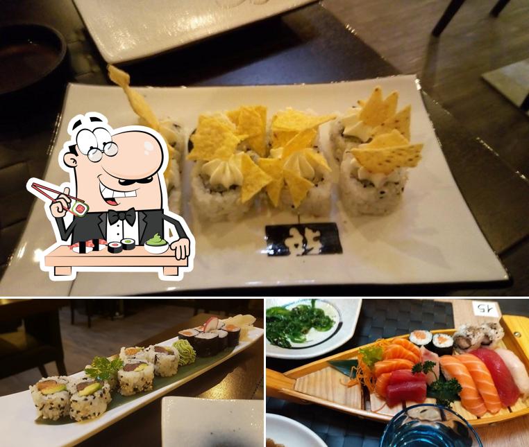 Ordina le varie opzioni di sushi