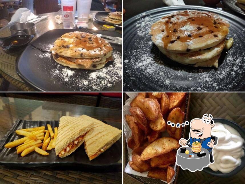 Food at Let's Talk Over Table Cafe
