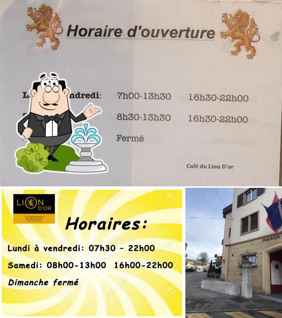 Gli esterni di Au Lion d'Or