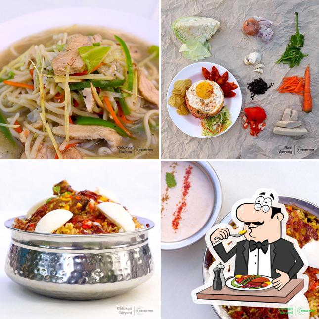 Meals at Break Time Restaurant