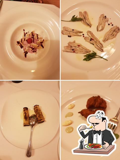 Cibo al Ristorante di Pesce Chiaroscuro San Giovanni