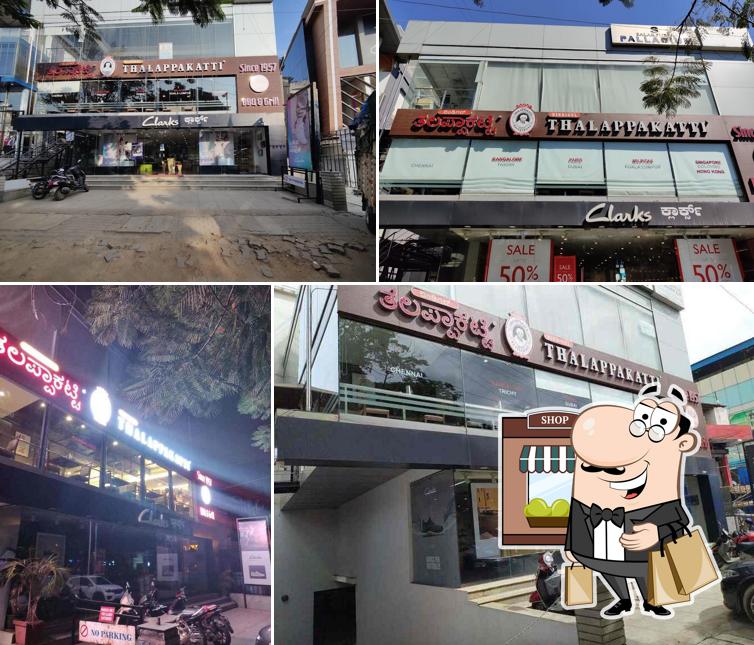 The exterior of Dindigul Thalappakatti Restaurant