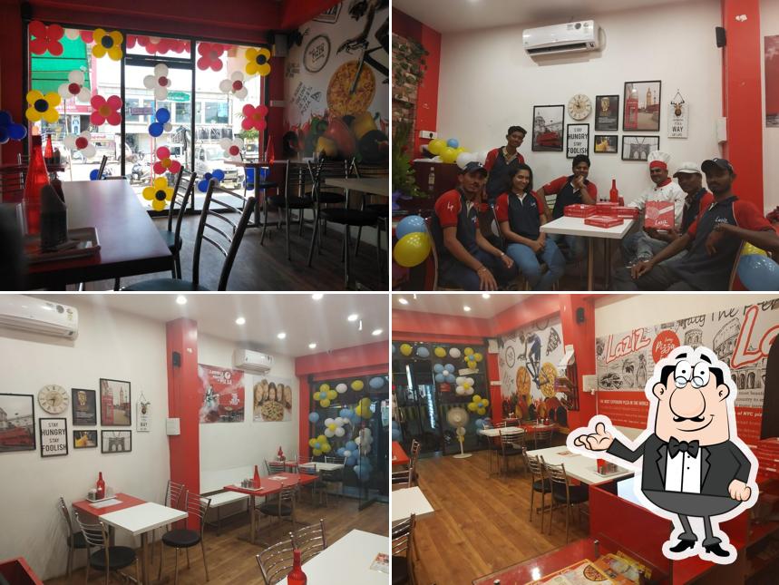 Check out how Laziz Pizza looks inside