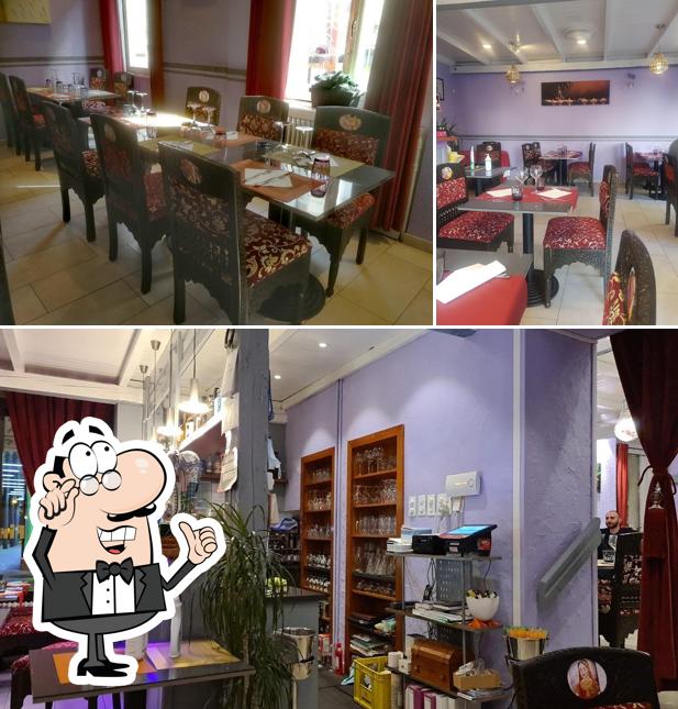 Gli interni di Le Safran - Restaurant Indien à Genève