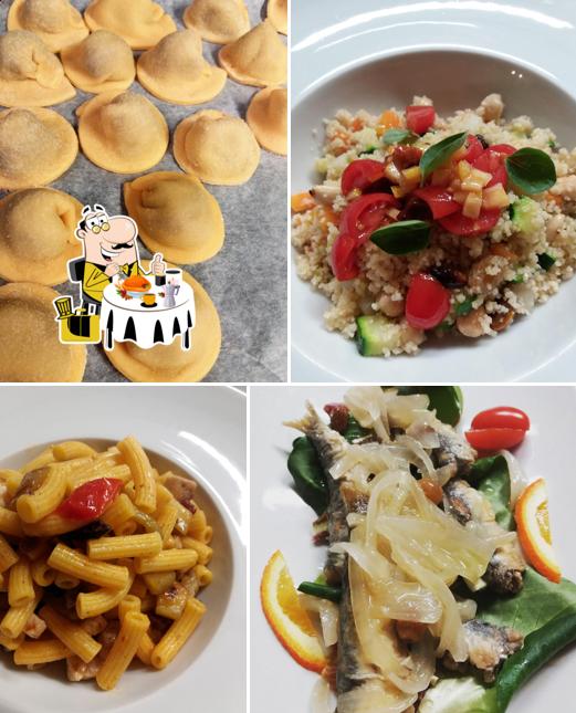 Cibo al Osteria Visconti