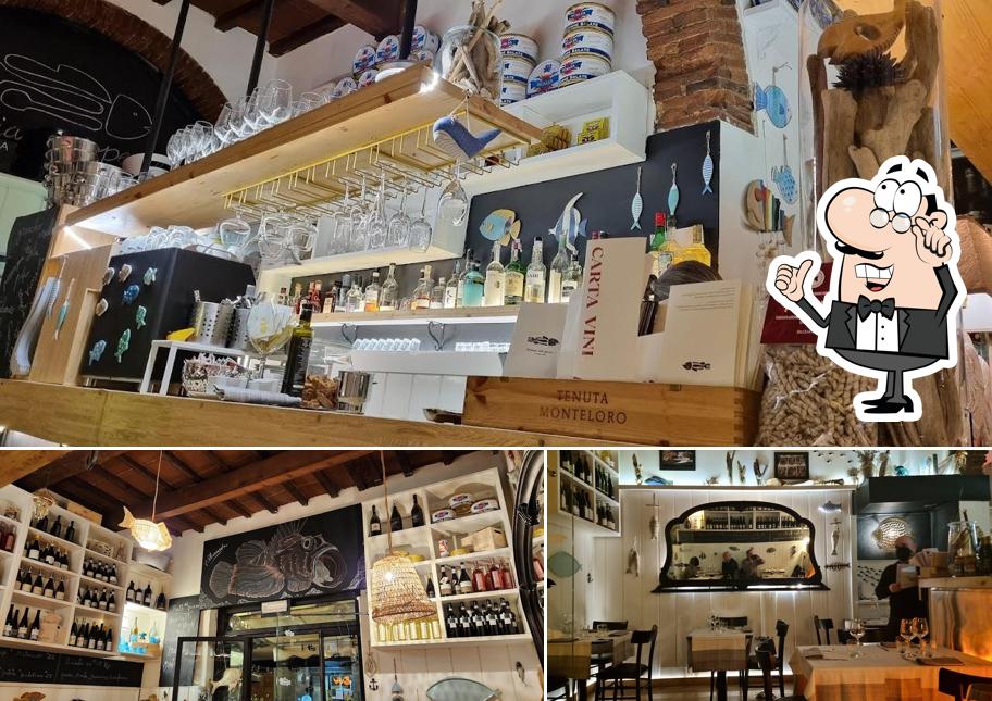 Siediti a un tavolo di Osteria del Pesce Firenze